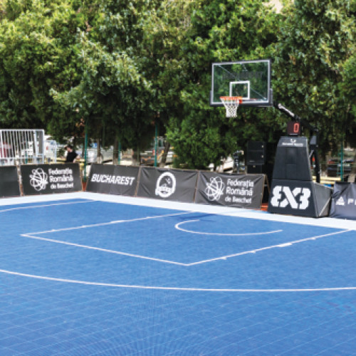 Lupte intense pentru titlul național la baschet 3x3