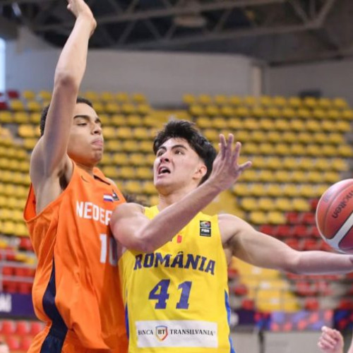 Echipa de baschet U18 a României se clasează pe locul 14 la FIBA EuroBasket