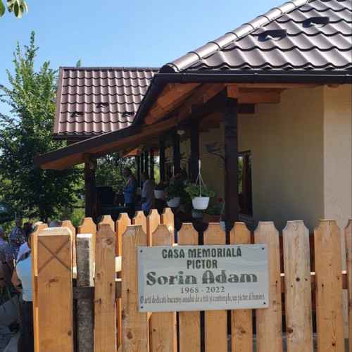 Inaugurarea Casei Memoriale &quot;Pictor Sorin Adam&quot; în satul Hirsa