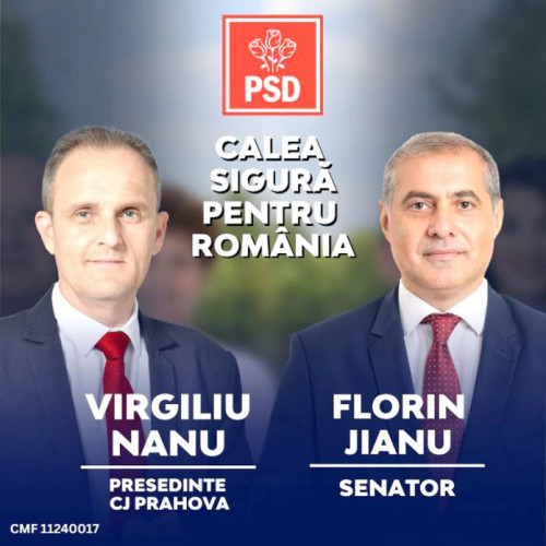 Florin Jianu, candidat PSD Prahova pentru Senat, își prezintă viziunea în fața alegătorilor