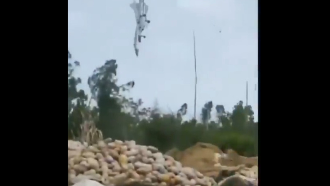Avion militar chinez prăbușit în provincia Hainan