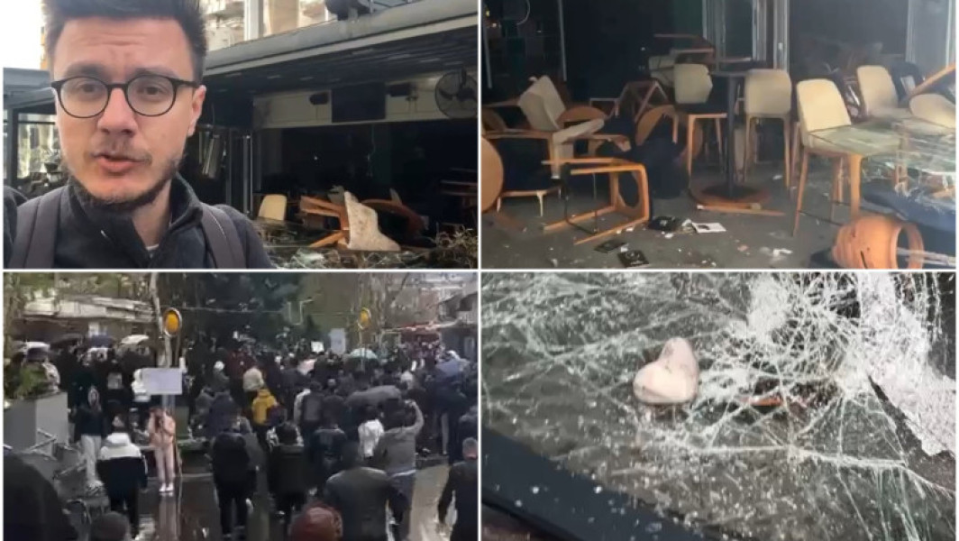 Proteste violente în Kocani, după incendiul devastator din clubul de noapte
