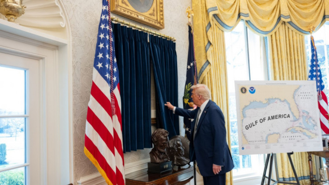 Donald Trump a remodelat Biroul Oval în stilul său opulent