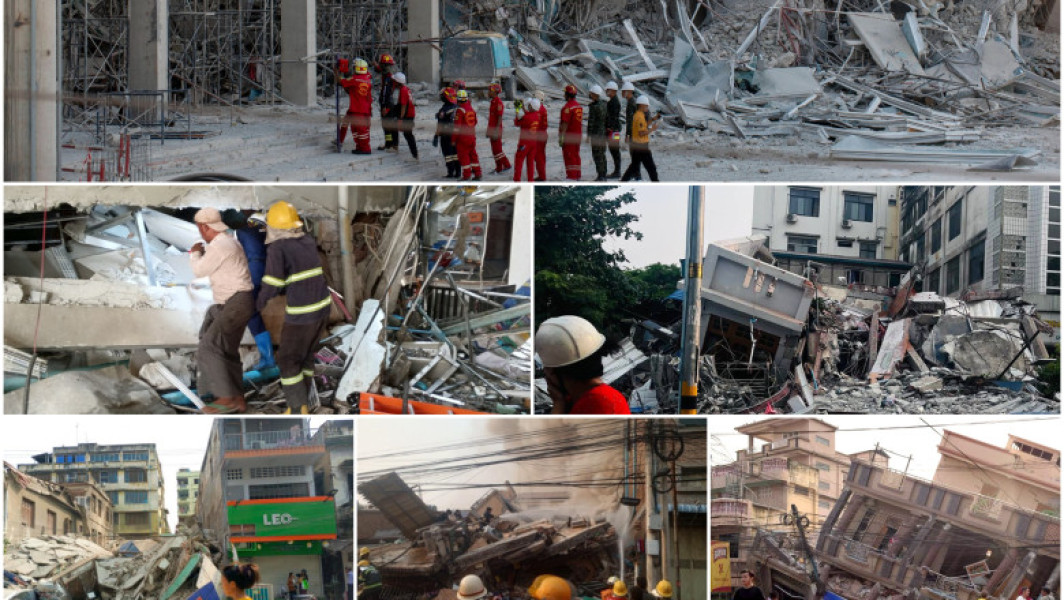Cutremur devastator în Myanmar: peste 1.000 de victime