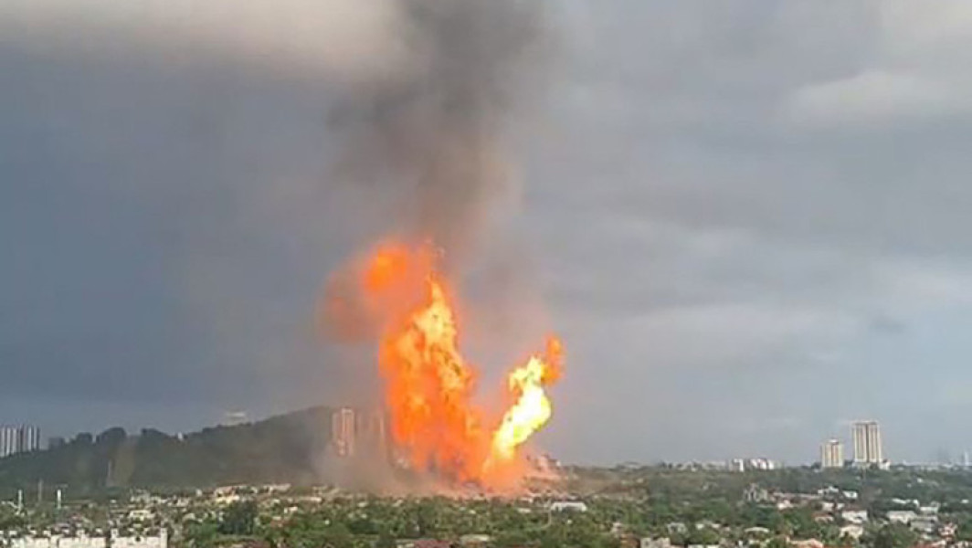 Incendiu devastator în Malaysia, provocat de explozia unei conducte de gaz
