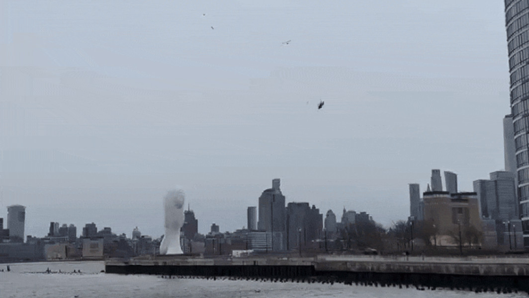 Elicopter prăbușit în râul Hudson, șase victime