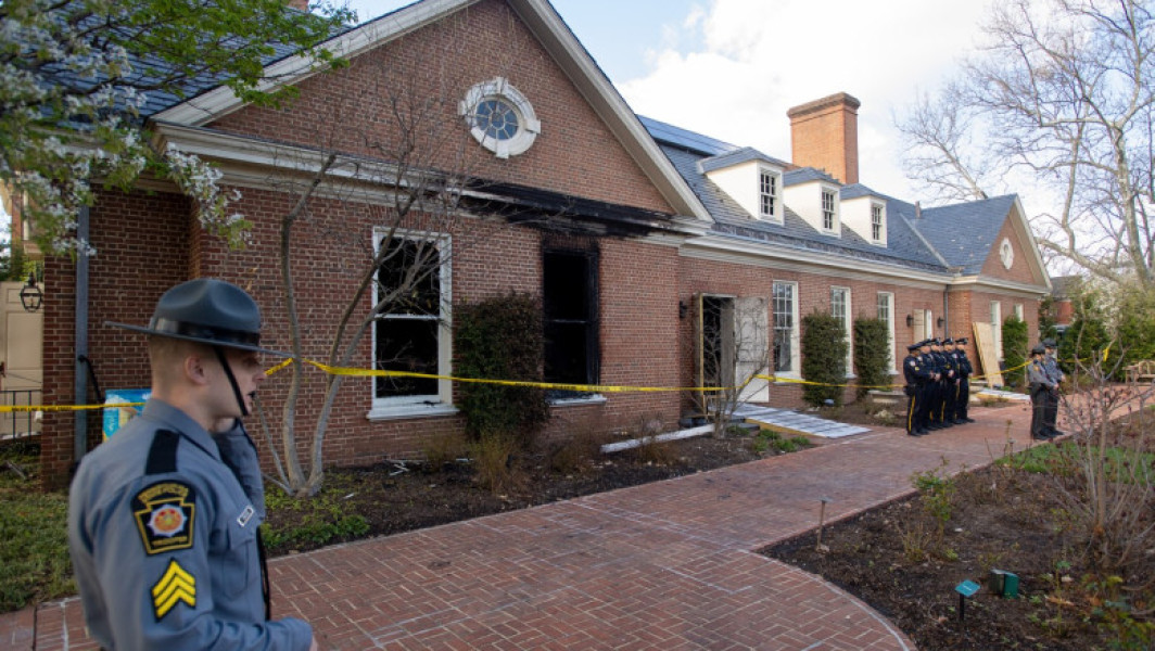 Arestarea unui suspect pentru incendiere la reședința guvernatorului din Pennsylvania