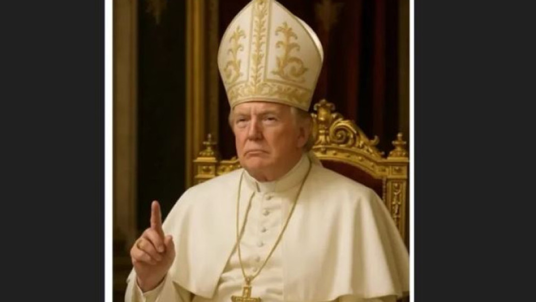 Donald Trump își exprimă dorința de a fi Papa, în urma unui portret generat de inteligența artificială