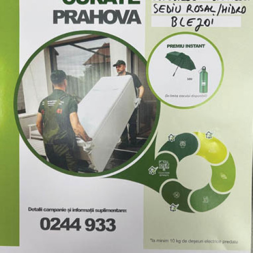 Blejoi găzduiește campanie de colectare a DEE în septembrie 2025