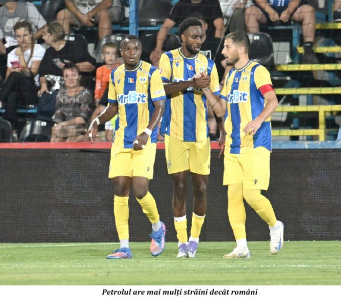 Petrolul și CFR Cluj, lideri în numărul străinilor din Superligă