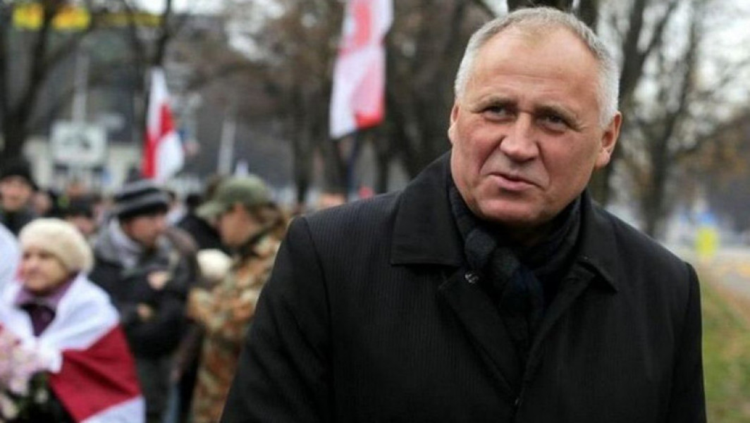 Bărbat ce pare a fi Mikola Statkevici refuză să treacă în Lituania