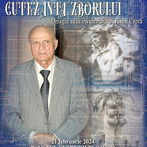 Omagiu celui care a inventat cea mai mică mașină din lume și "rucsacul zburător" la Palatul Culturii din Ploiești