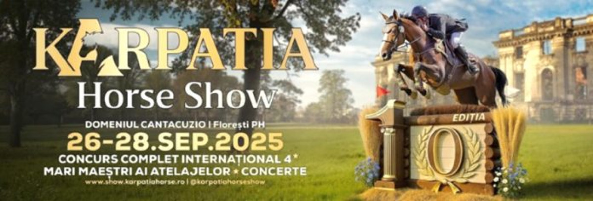 Trei zile de spectacole ecvestre și concerte live în aer liber
