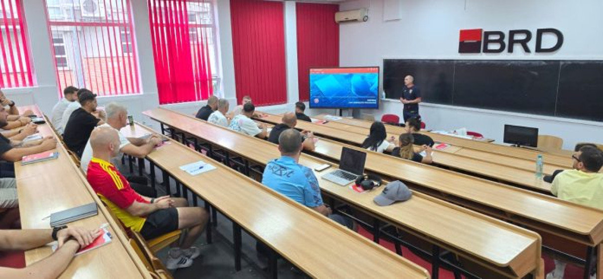 Primul modul al cursului pentru Licența C, organizat de AJF Prahova