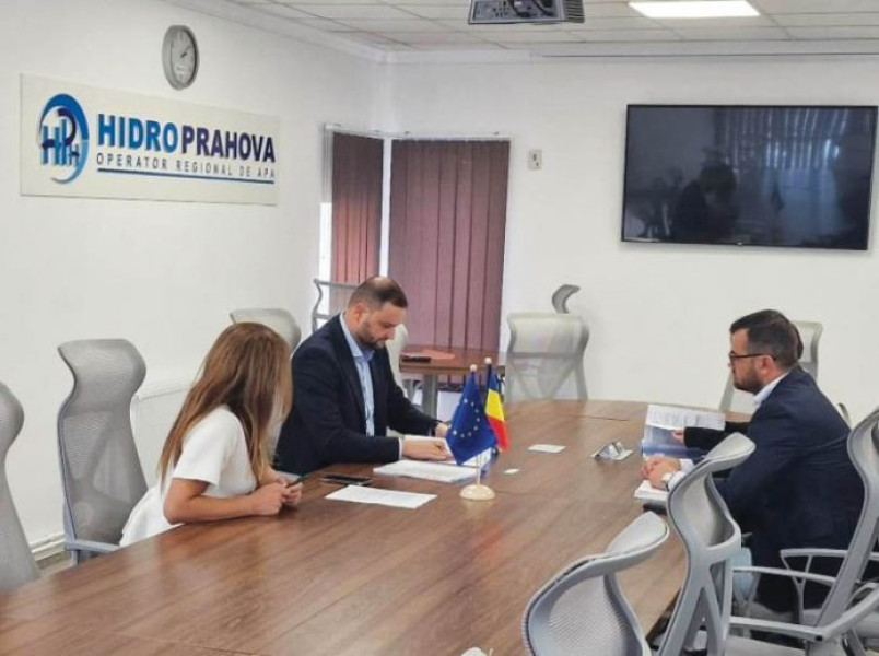 Hidro Prahova a semnat contracte pentru modernizarea infrastructurii de apă