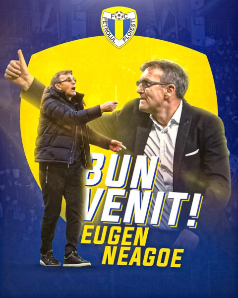 FC Petrolul Ploiești îl numește pe Eugen Neagoe antrenor principal