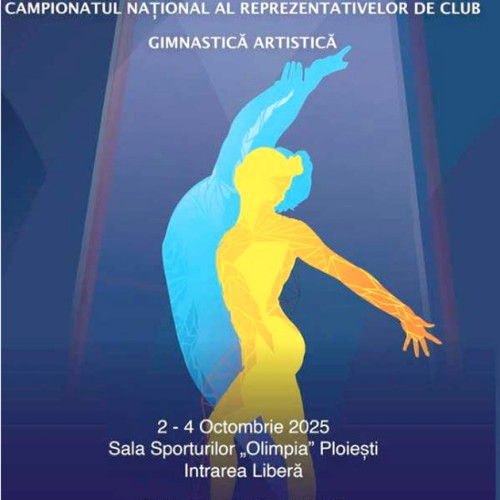 Campionatul național de gimnastică artistică revine la Sala Olimpia din Ploiești