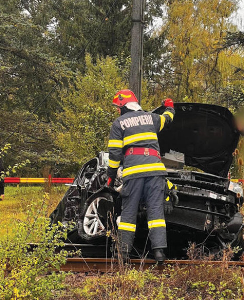 Accident feroviar produs pe raza localității Vărbilău