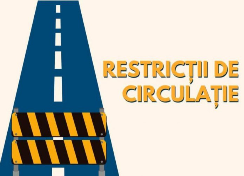Trafic închis pe DN1A, în zona Măgurele, pentru efectuarea de lucrări la trecerea la nivel cu calea ferată