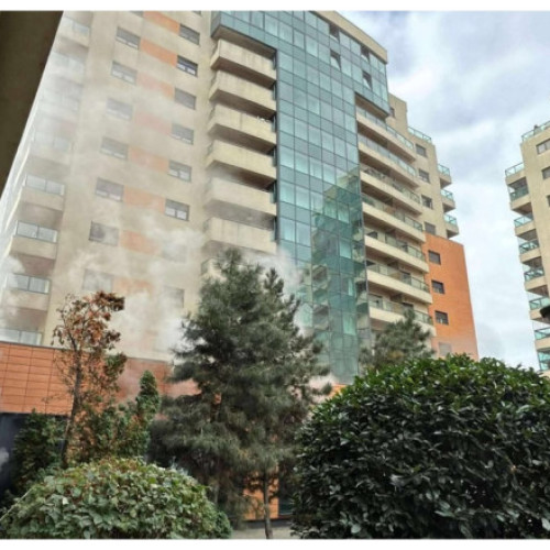 Incendiu la un bloc din sectorul 6 al Capitalei, 45 de persoane evacuate