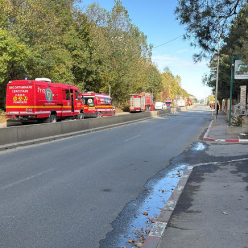 Incendiu în Voluntari a întrerupt alimentarea cu gaze pentru 14.000 de consumatori