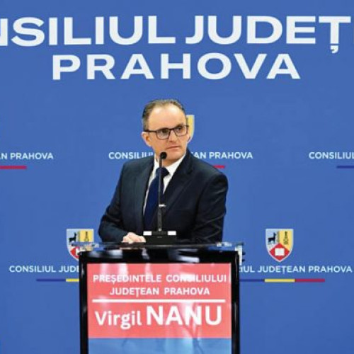 Președintele Consiliului Județean Prahova, Virgiliu Nanu, își prezintă raportul de activitate la un an de mandat