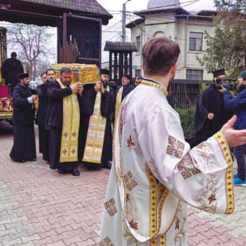 Sf. Dimitrie cel Nou - Moaștele, poposesc la Biserica Domnească din Ploiești