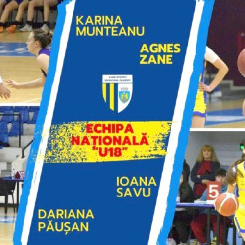 Patru jucătoare de la CSM Ploieşti se pregătesc pentru Turneul de Baschet U18 de la Ploieşti