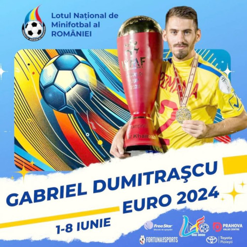 Lotul Naționalei României pentru Euro 2024 include campionul mondial de minifotbal, Dumitrașcu